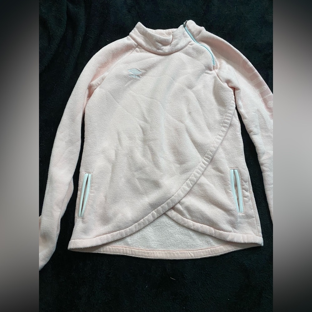 Baby Pink Umbro Sweater- Adult XS